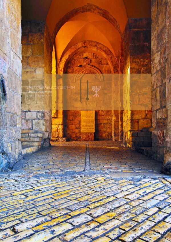 Jerusalem of Gold_1:  Zion Gate, HaRova/Jewish Quarter, Old City, Jerusalem